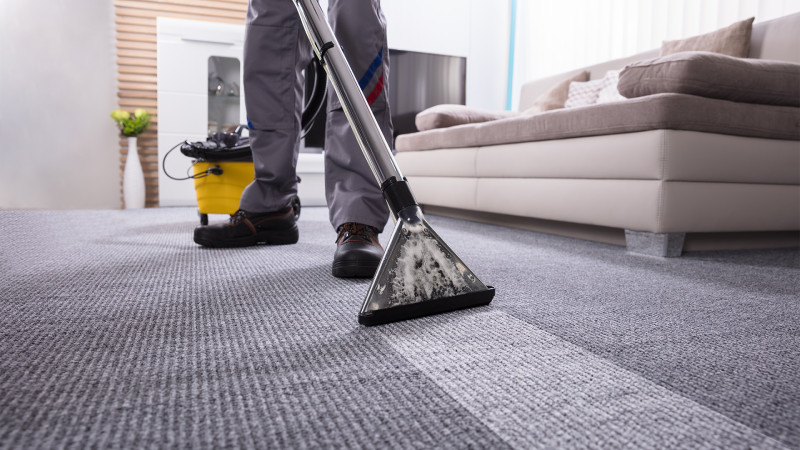Professional carpet cleaning services for commercial offices in Baton Rouge using eco-friendly equipment.
