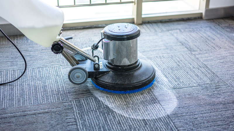 Commercial carpet steam cleaning services in Victoria for spotless, odor-free floors.